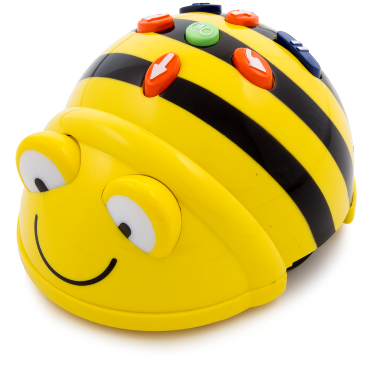 Robot educativo Bee-Bot con forma de abeja