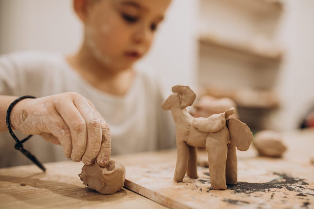 Taller de escultura del campamento de verano Inventors Workshop